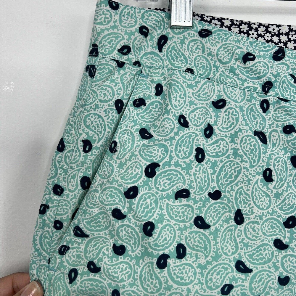 Bonobos Swim Trunks Men's 38 Green Seafoam Paisley Print 7" Inseam W Brief Liner - Picture 7 of 12